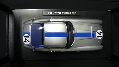 Lot Ferrari Model and Banner