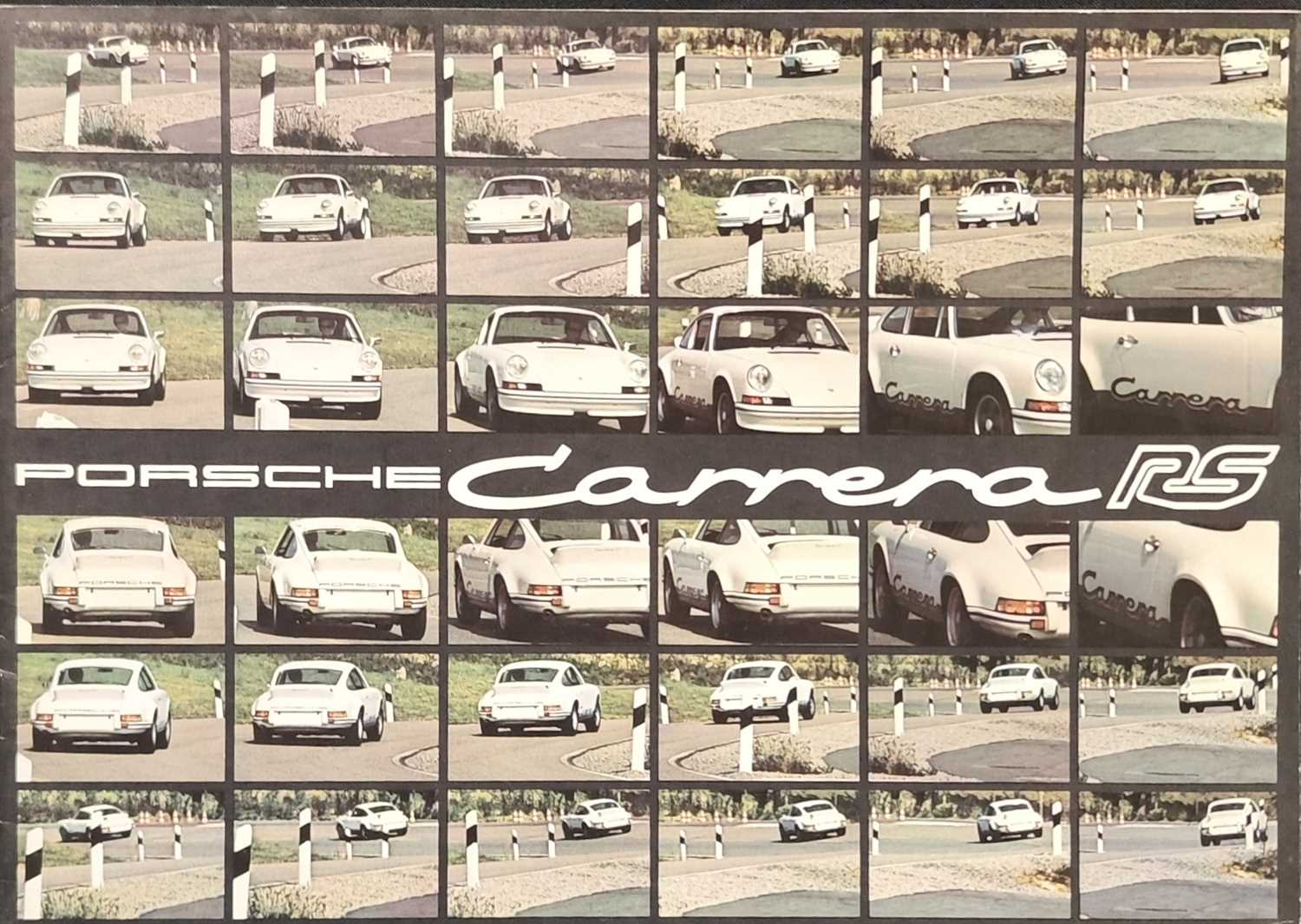 Lot Porsche 911 Carrera RS 2.7 Sales Brochure