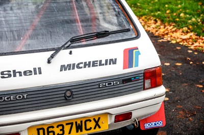 Lot 165 - 1987 Peugeot 205 Junior (GTi)