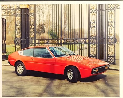 Lot Matra Simca Bagheera Brochure with Picture