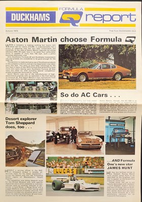 Lot 64 - 1973 Duckhams Report