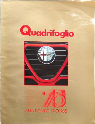 Lot 68 - Alfa Romeo 75th Anniversary Magazine