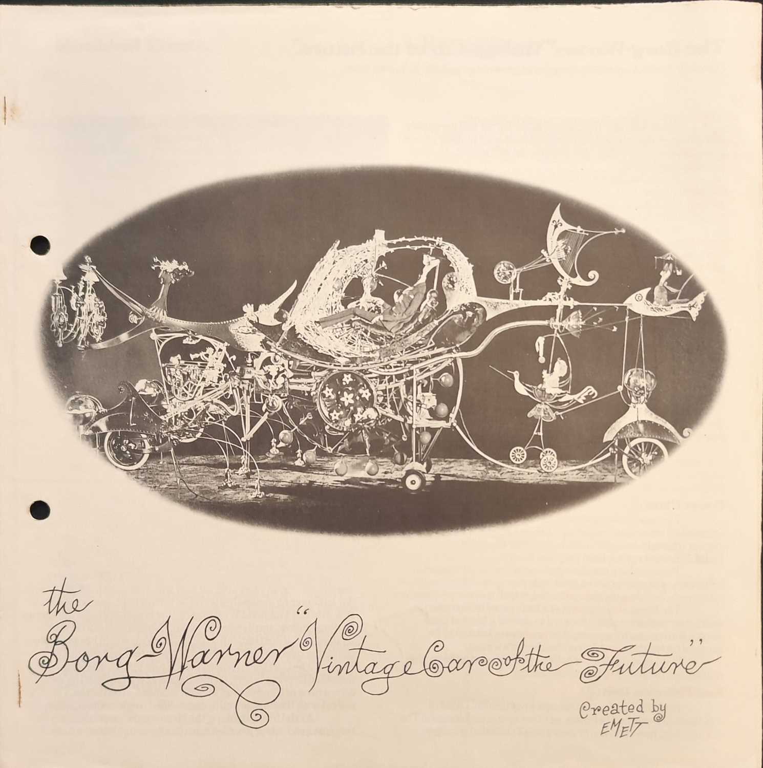 Lot Borg Warner Leaflet