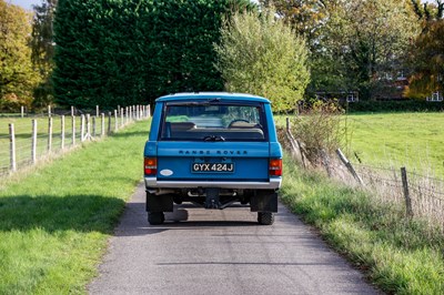 Lot 192 - 1971 Range Rover Suffix A