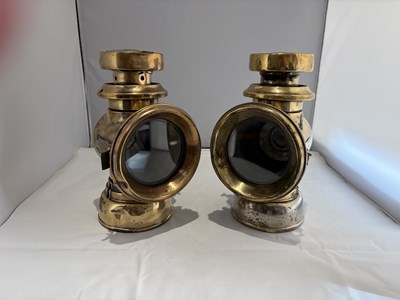 Lot 74 - Lucas ‘King of the Road’ Side Lamps