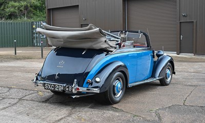 Lot 170 - 1951 Mercedes-Benz 170S Cabriolet