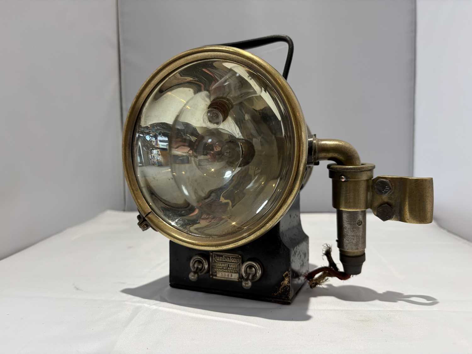 Lot Edwardian Driving Lamp