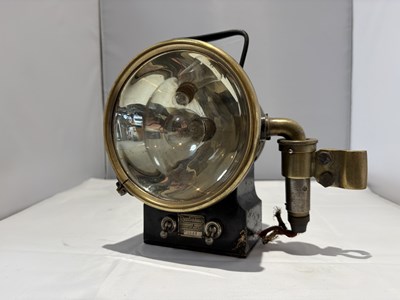Lot 79 - Edwardian Driving Lamp