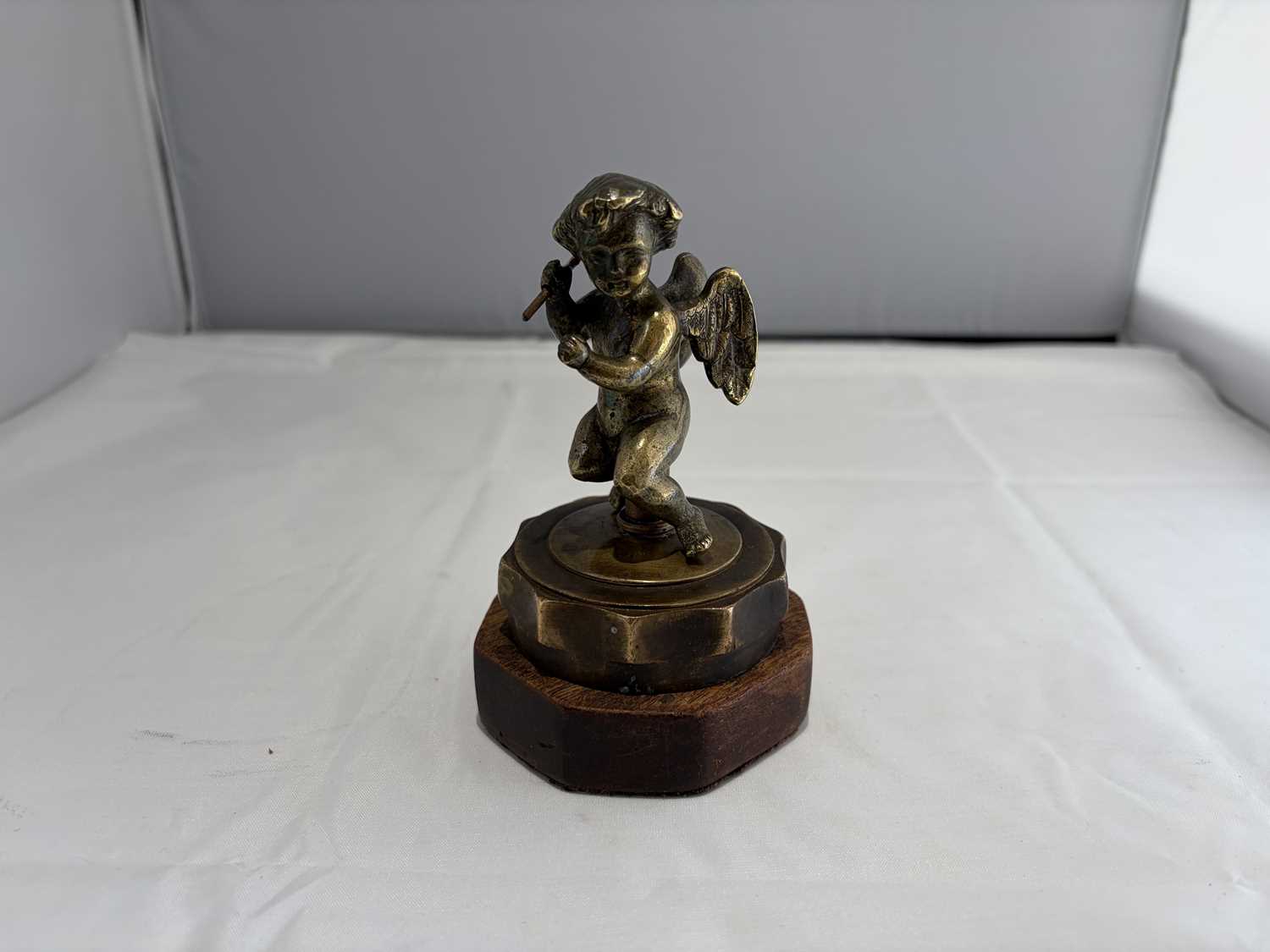 Lot Edwardian Brass ‘Cherub’