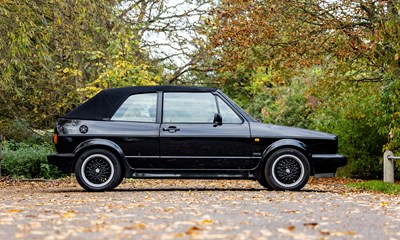 Lot 1993 Volkswagen Golf GTi Cabriolet Sportline Edition