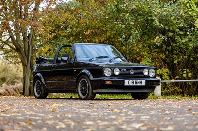 Lot 1993 Volkswagen Golf GTi Cabriolet Sportline Edition
