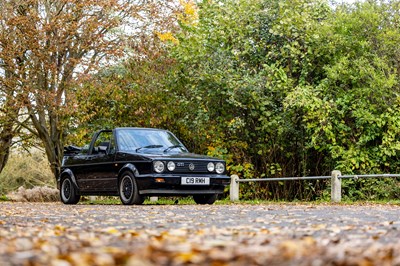 Lot 1993 Volkswagen Golf GTi Cabriolet Sportline Edition