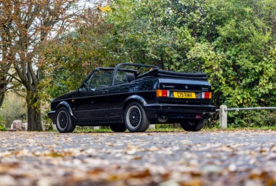 Lot 1993 Volkswagen Golf GTi Cabriolet Sportline Edition