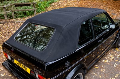 Lot 1993 Volkswagen Golf GTi Cabriolet Sportline Edition
