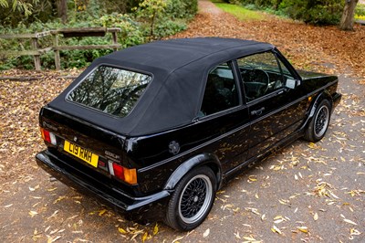Lot 1993 Volkswagen Golf GTi Cabriolet Sportline Edition