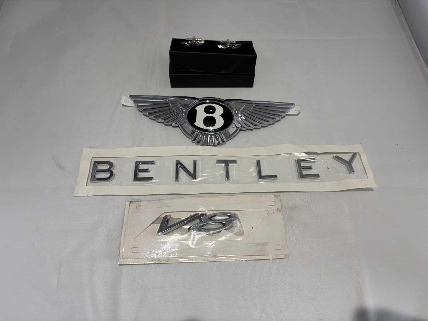 Lot Bentley Badges and Cufflinks