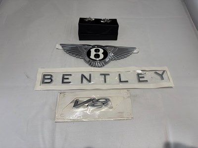 Lot 82 - Bentley Badges and Cufflinks