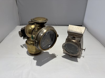 Lot 84 - 12Edwardian Bicycle Headlights