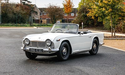 Lot 293 - 1966 Triumph TR4A Convertible