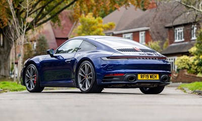 Lot 2019 Porsche 911/992 Carrera 4S