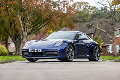 Lot 2019 Porsche 911/992 Carrera 4S