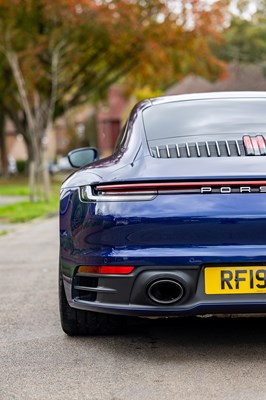 Lot 2019 Porsche 911/992 Carrera 4S