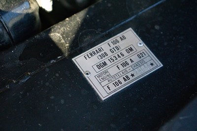 Lot 1979 Ferrari 308 GTB