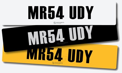 Lot Registration MR54 UDY