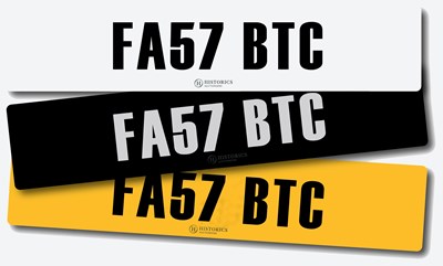 Lot Registration FA57 BTC