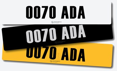 Lot Registration 0070 ADA