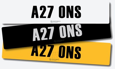 Lot Registration A27 ONS