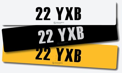 Lot Registration 22 YXB