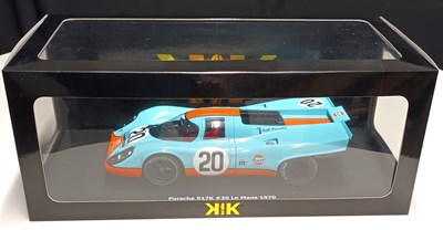 Lot Two Steve McQueen Le Mans Posters & Porsche Scale Model