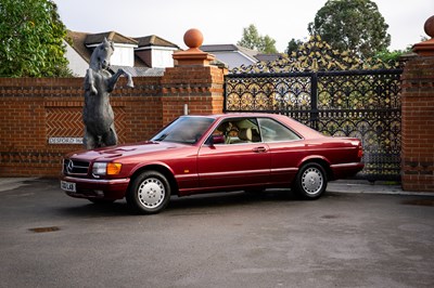 Lot 157 - 1990 Mercedes-Benz 500 SEC
