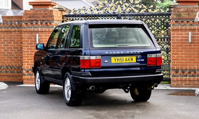 Lot 142 - 2001 Range Rover P38 4.0 HSE