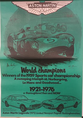 Lot 102 - Two Aston Martin Posters