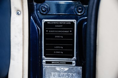 Lot 101 - 1994 Bentley Brooklands