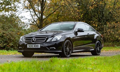 Lot 288 - 2010 Mercedes-Benz E500 Coupé