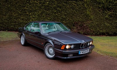 Lot 219 - 1989 BMW 635CSi Motorsport Edition