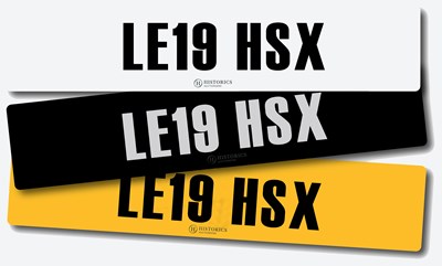 Lot Registration LE19 HSX