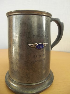 Lot A39 - Midland Aero Club Pewter Beer Tankard