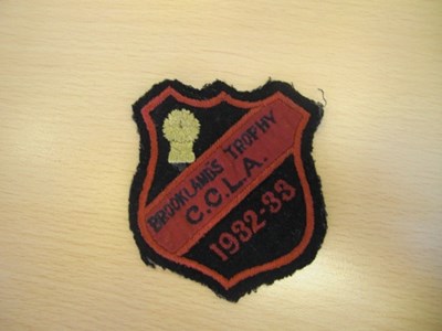 Lot A48 - cloth shield-shaped Driver's Blazer Patch Badge