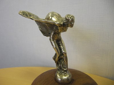 Lot A53 - A rare Spirit of Ecstasy Mascot for the Rolls-Royce 40/50 hp Silver Ghost