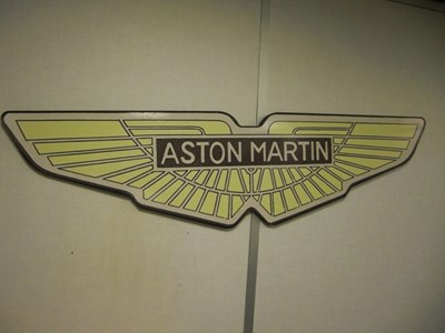 Lot A25 - Aston Martin Wings wall plaque