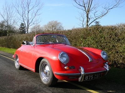 Lot 335 - 1964 Porsche 356 Super 90Cabriolet