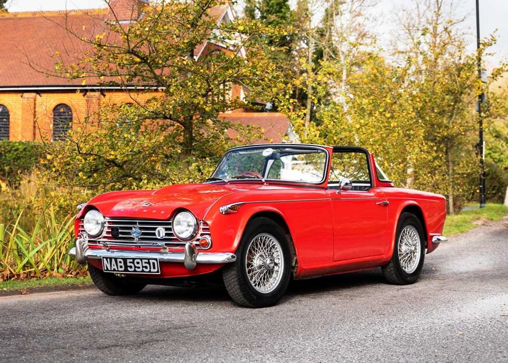 Lot 236 - 1966 Triumph TR4A IRS (Surrey Top)