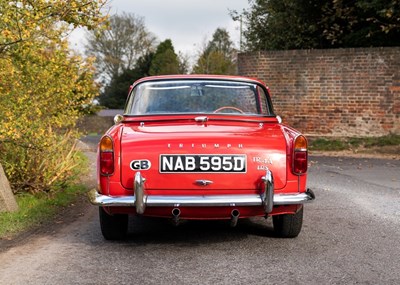 Lot 236 - 1966 Triumph TR4A IRS (Surrey Top)