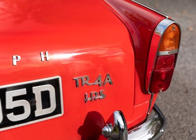 Lot 236 - 1966 Triumph TR4A IRS (Surrey Top)