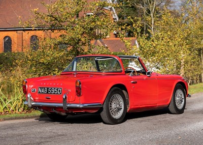 Lot 236 - 1966 Triumph TR4A IRS (Surrey Top)