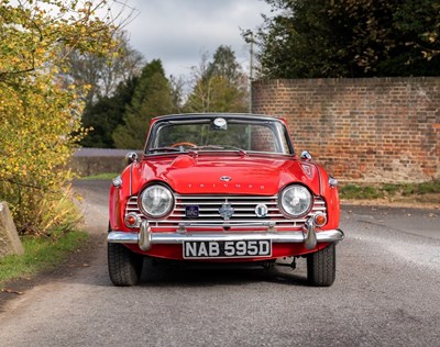 Lot 236 - 1966 Triumph TR4A IRS (Surrey Top)